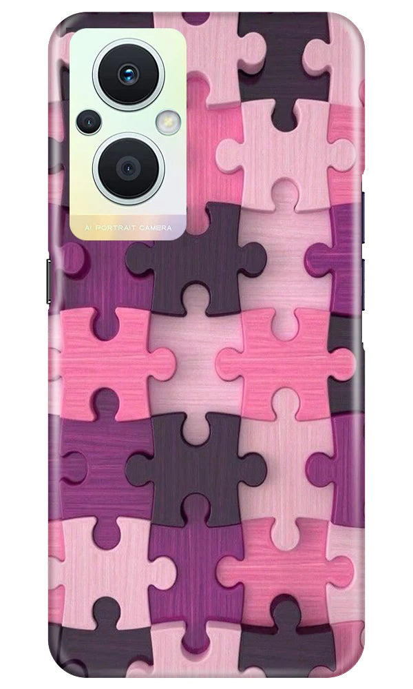 Puzzle Case for Oppo F21 Pro 5G (Design - 168)