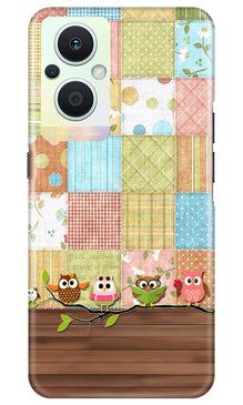 Owls Mobile Back Case for Oppo F21 Pro 5G (Design - 171)
