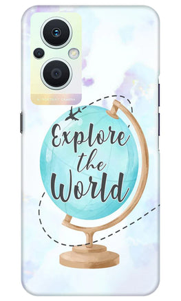 Explore the World Case for Oppo F21 Pro 5G (Design No. 176)