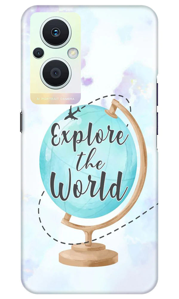 Explore the World Case for Oppo F21 Pro 5G (Design No. 176)