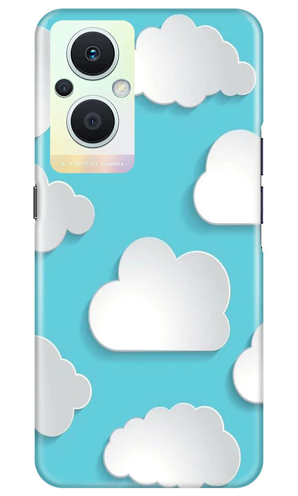Clouds Case for Oppo F21 Pro 5G (Design No. 179)