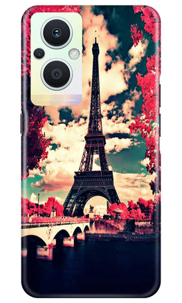 Eiffel Tower Case for Oppo F21 Pro 5G (Design No. 181)