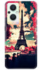 Eiffel Tower Case for Oppo F21 Pro 5G (Design No. 181)