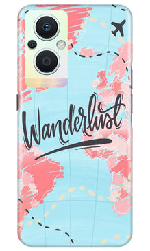 Wonderlust Travel Mobile Back Case for Oppo F21 Pro 5G (Design - 192)