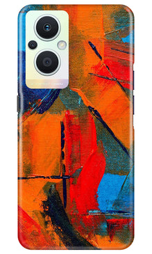 Modern Art Mobile Back Case for Oppo F21 Pro 5G (Design - 206)