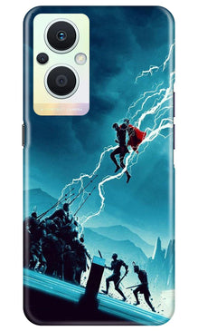 Thor Avengers Mobile Back Case for Oppo F21 Pro 5G (Design - 212)