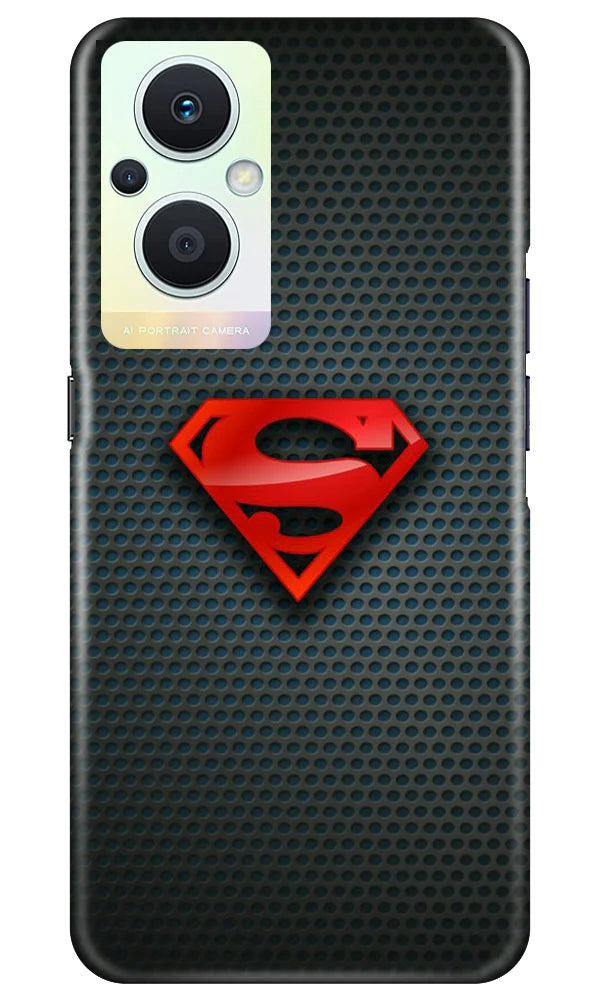 Superman Case for Oppo F21 Pro 5G (Design No. 216)