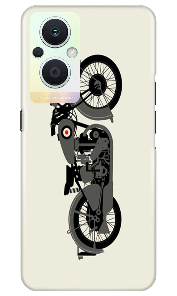 MotorCycle Case for Oppo F21 Pro 5G (Design No. 228)