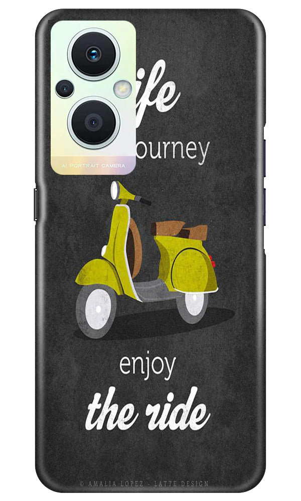 Life is a Journey Case for Oppo F21 Pro 5G (Design No. 230)