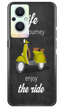 Life is a Journey Mobile Back Case for Oppo F21 Pro 5G (Design - 230)