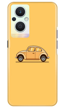 Vintage Car Mobile Back Case for Oppo F21 Pro 5G (Design - 231)