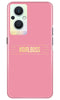 Girl Boss Pink Case for Oppo F21 Pro 5G (Design No. 232)