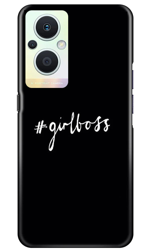 #GirlBoss Case for Oppo F21 Pro 5G (Design No. 235)