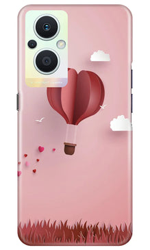 Parachute Mobile Back Case for Oppo F21 Pro 5G (Design - 255)