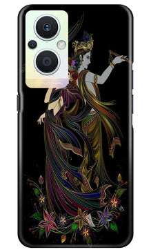Radha Krishna Mobile Back Case for Oppo F21 Pro 5G (Design - 257)