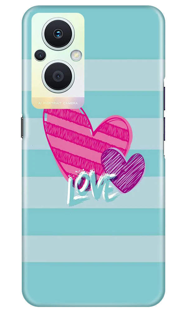 Love Case for Oppo F21 Pro 5G (Design No. 261)