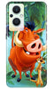 Timon and Pumbaa Mobile Back Case for Oppo F21 Pro 5G (Design - 267)