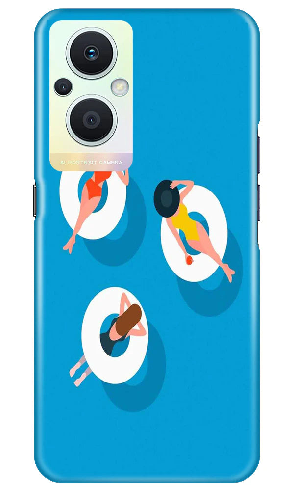 Girlish Mobile Back Case for Oppo F21 Pro 5G (Design - 268)