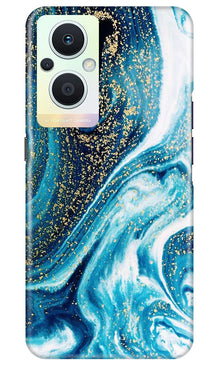 Marble Texture Mobile Back Case for Oppo F21 Pro 5G (Design - 270)