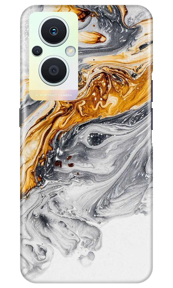 Marble Texture Mobile Back Case for Oppo F21 Pro 5G (Design - 272)