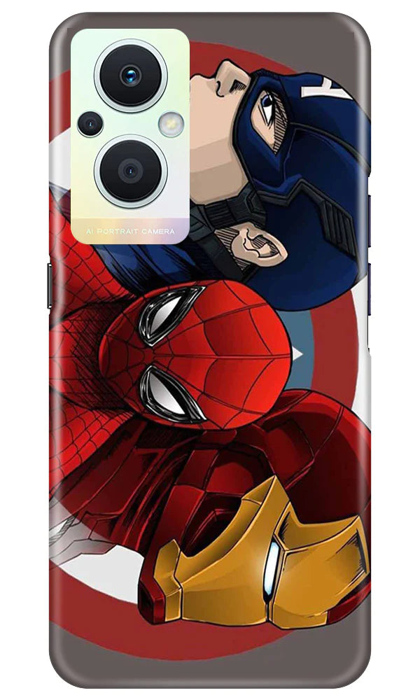 Superhero Mobile Back Case for Oppo F21 Pro 5G (Design - 273)