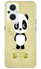 Panda Bear Mobile Back Case for Oppo F21 Pro 5G (Design - 279)