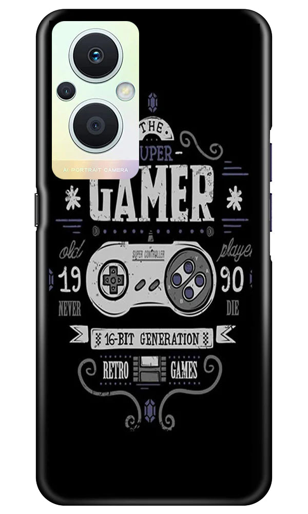Gamer Mobile Back Case for Oppo F21 Pro 5G (Design - 292)