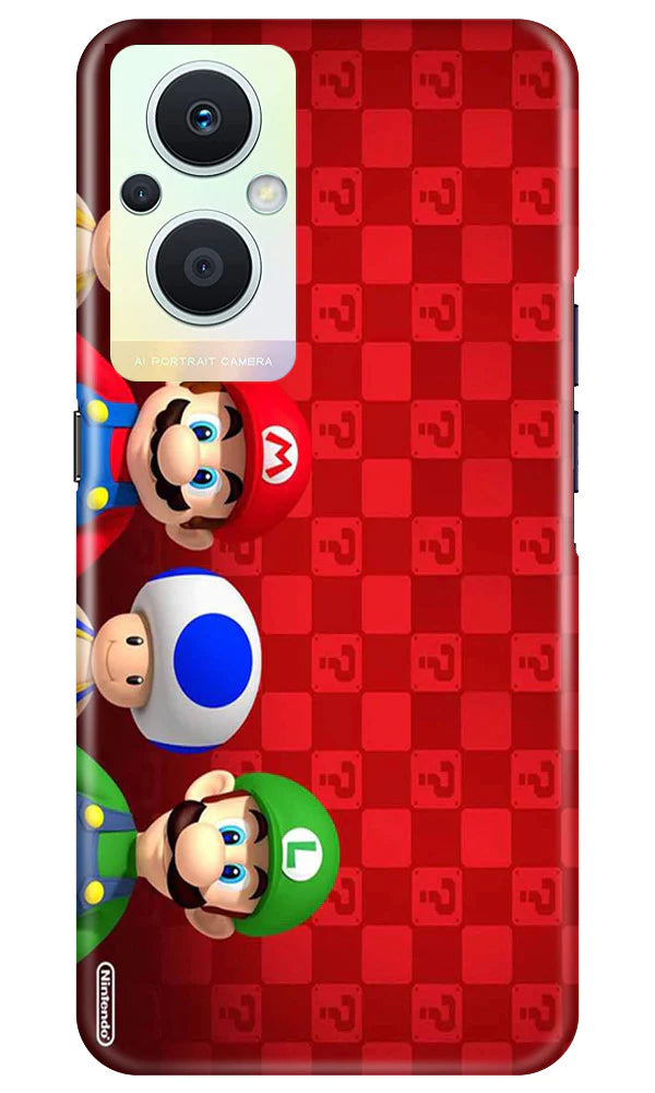 Mario Mobile Back Case for Oppo F21 Pro 5G (Design - 299)