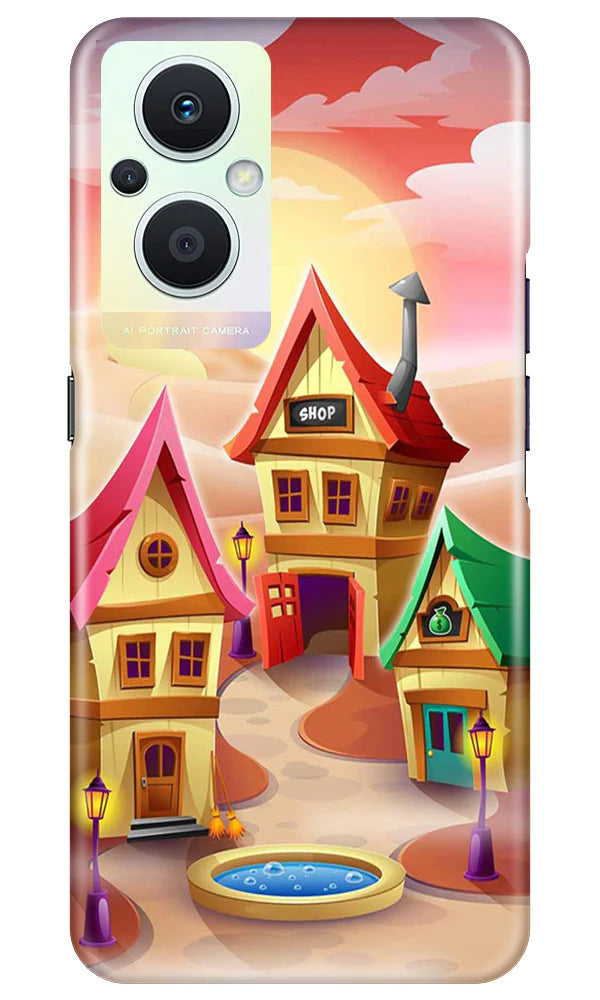 Sweet Home Mobile Back Case for Oppo F21 Pro 5G (Design - 300)