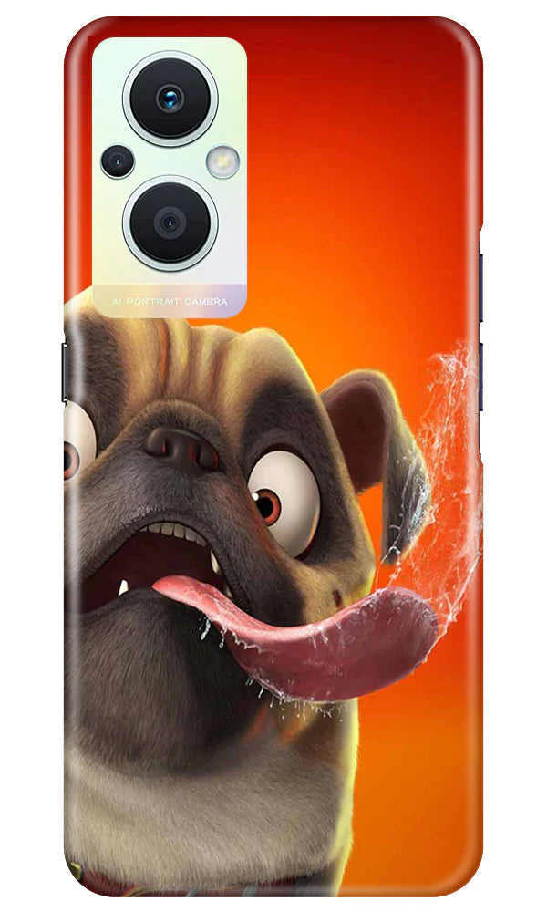 Dog Mobile Back Case for Oppo F21 Pro 5G (Design - 303)
