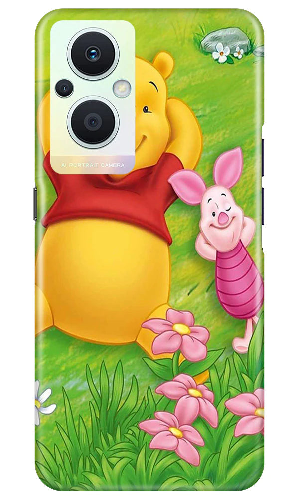 Winnie The Pooh Mobile Back Case for Oppo F21 Pro 5G (Design - 308)