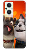 Dog Puppy Mobile Back Case for Oppo F21 Pro 5G (Design - 310)