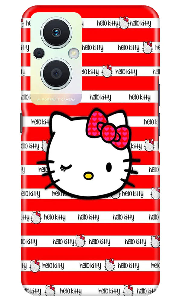 Hello Kitty Mobile Back Case for Oppo F21 Pro 5G (Design - 323)