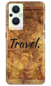 Travel Mobile Back Case for Oppo F21 Pro 5G (Design - 334)