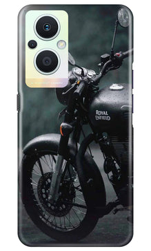 Royal Enfield Mobile Back Case for Oppo F21 Pro 5G (Design - 339)