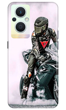Biker Mobile Back Case for Oppo F21 Pro 5G (Design - 342)