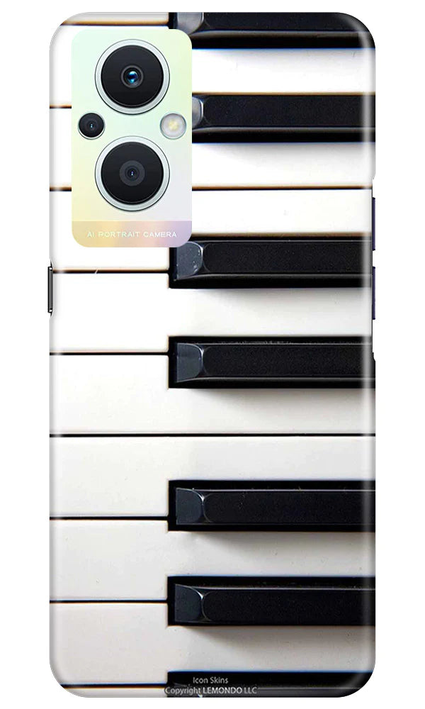 Piano Mobile Back Case for Oppo F21 Pro 5G (Design - 345)