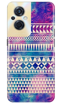 Modern Art Mobile Back Case for Oppo F21s Pro 5G (Design - 8)