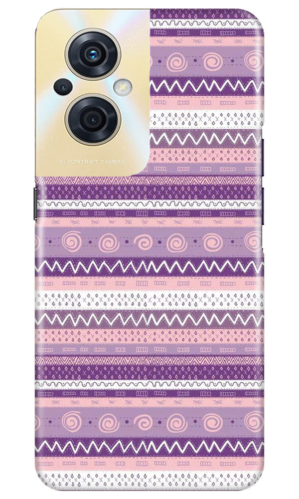 Zigzag line pattern3 Case for Oppo F21s Pro 5G