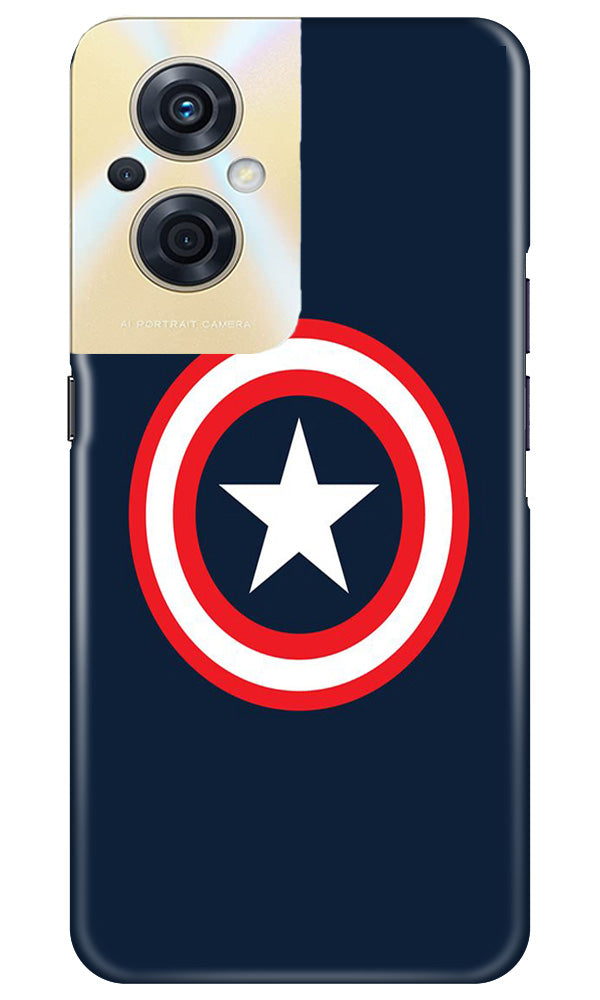 Captain America Case for Oppo F21s Pro 5G
