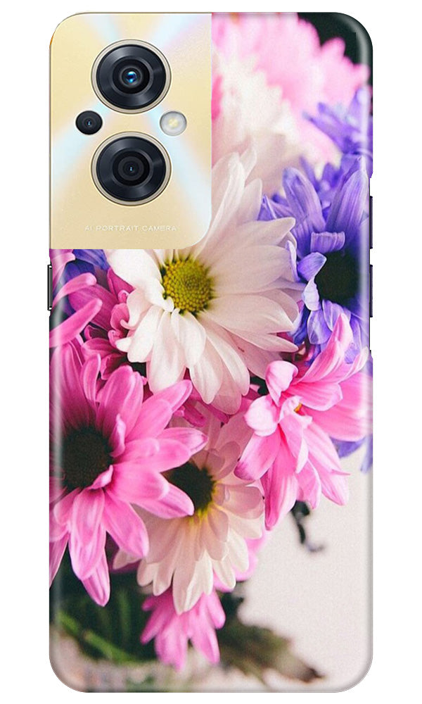 Coloful Daisy Case for Oppo F21s Pro 5G
