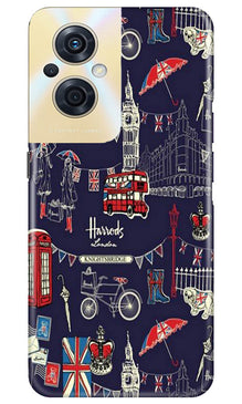 Love London Mobile Back Case for Oppo F21s Pro 5G (Design - 75)