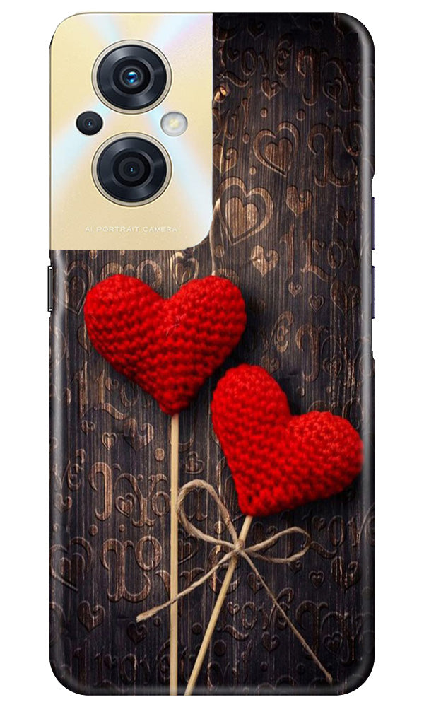 Red Hearts Case for Oppo F21s Pro 5G