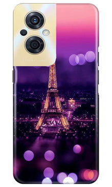 Eiffel Tower Mobile Back Case for Oppo F21s Pro 5G (Design - 86)