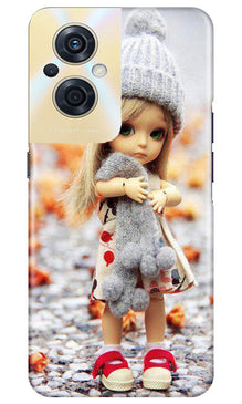 Cute Doll Mobile Back Case for Oppo F21s Pro 5G (Design - 93)