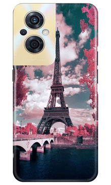 Eiffel Tower Mobile Back Case for Oppo F21s Pro 5G  (Design - 101)