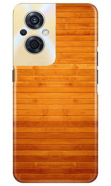 Wooden Look Mobile Back Case for Oppo F21s Pro 5G  (Design - 111)