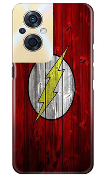 Flash Superhero Mobile Back Case for Oppo F21s Pro 5G  (Design - 116)
