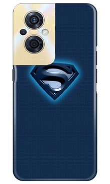 Superman Superhero Mobile Back Case for Oppo F21s Pro 5G  (Design - 117)