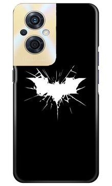 Batman Superhero Mobile Back Case for Oppo F21s Pro 5G  (Design - 119)